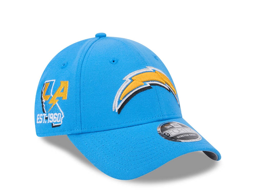 New Era Los Angeles Chargers NFL24 Draft 9Forty Stretch Snapback Cappellini