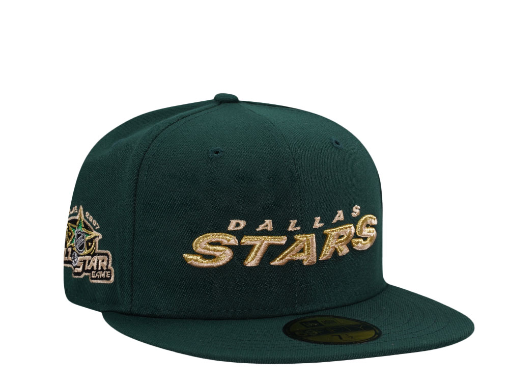 New Era Dallas Stars All Star Game 2007 Dark Green Prime Edition 59Fifty Fitted Cap