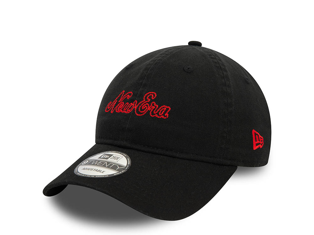 New Era New Era Classic Logo Black 9Twenty Strapback Cappellini