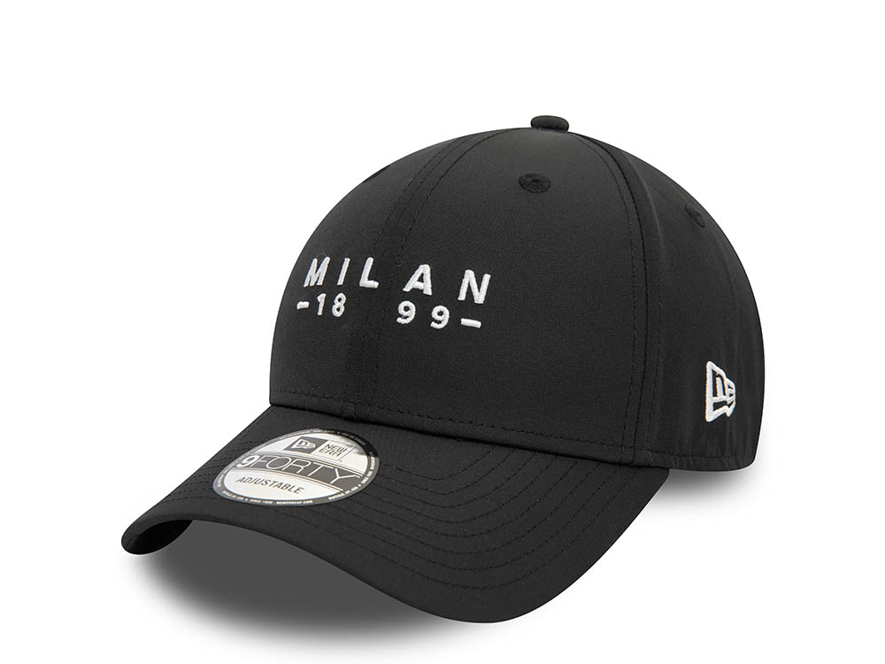 New Era AC Milan Black Script 9Forty Strapback Cappellini