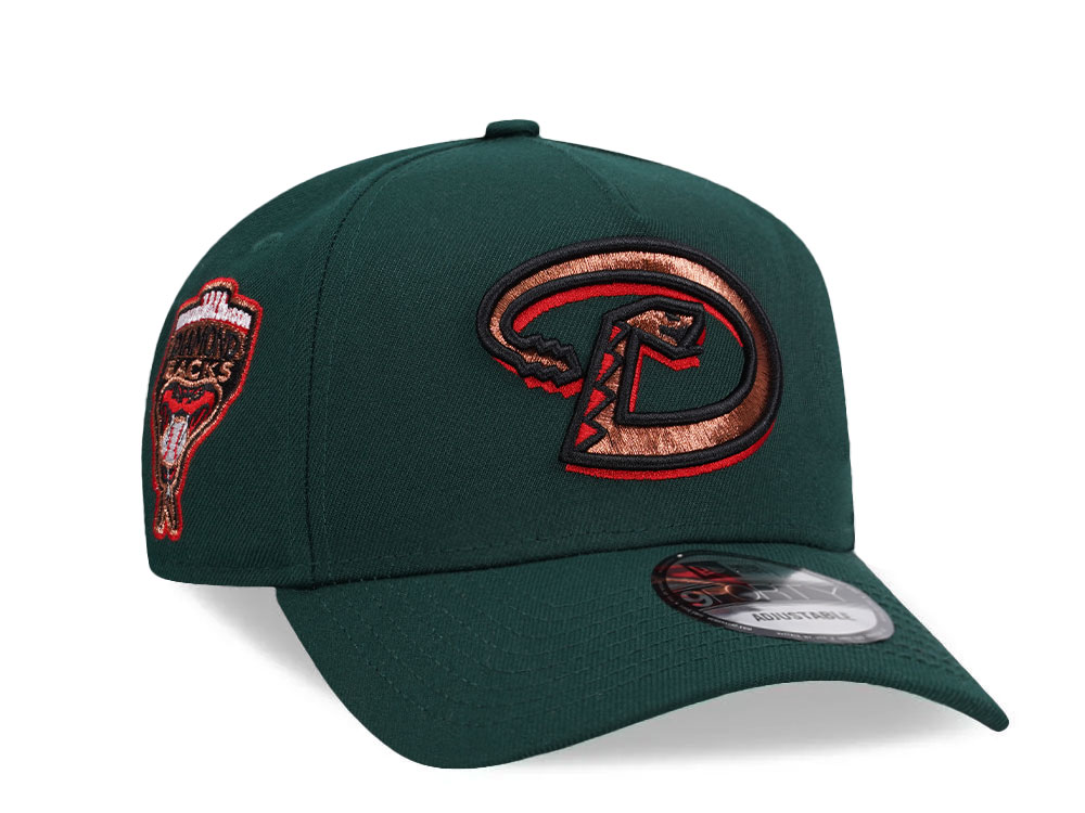 New Era Arizona Diamondbacks Inaugural Season 1998 Green Copper Edition 9Forty A Frame Snapback Cap