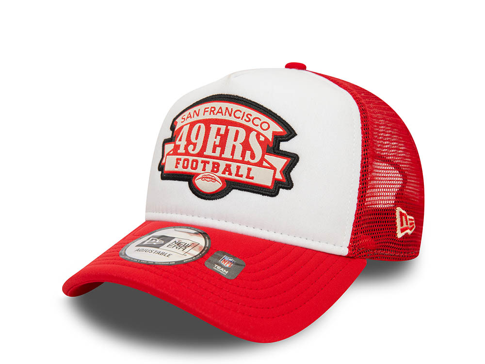 New Era San Francisco 49ers Classic Trucker A Frame Snapback Cappellini