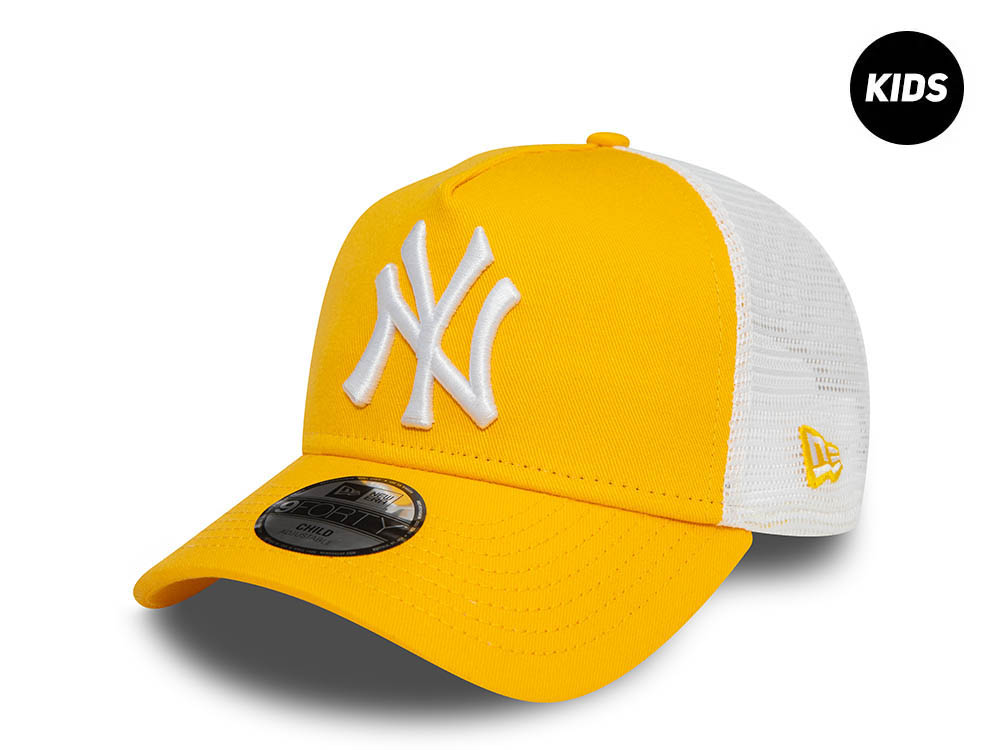 New Era New York Yankees Kids A Frame Trucker Snapback Cappellini