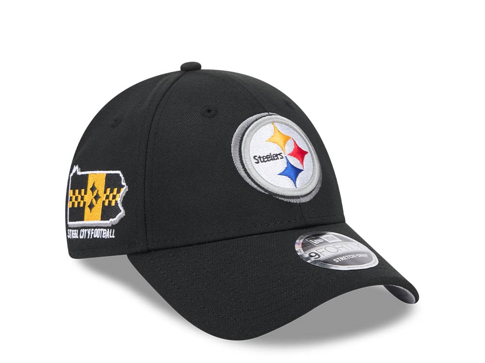 New Era Pittsburgh Steelers NFL24 Draft 9Forty Stretch Snapback Cappellini