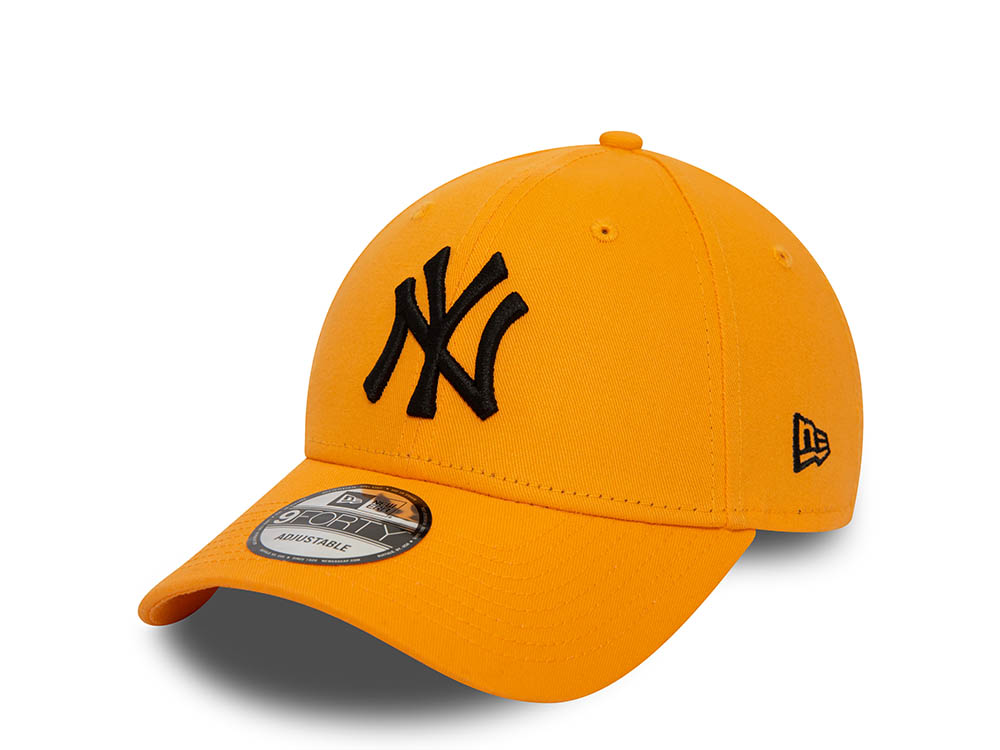 New Era New York Yankees League Essential Orange 9Forty Strapback Cappellini