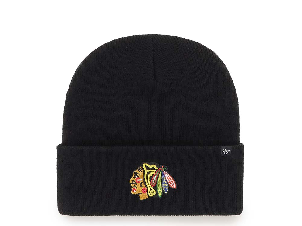 47 Brand Chicago Blackhawks Black Edition Cuff Cappelli