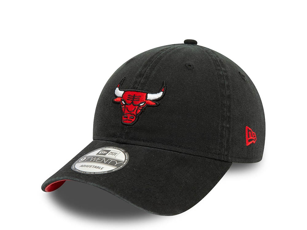 New Era Chicago Bulls Black 9Twenty Strapback Cappellini