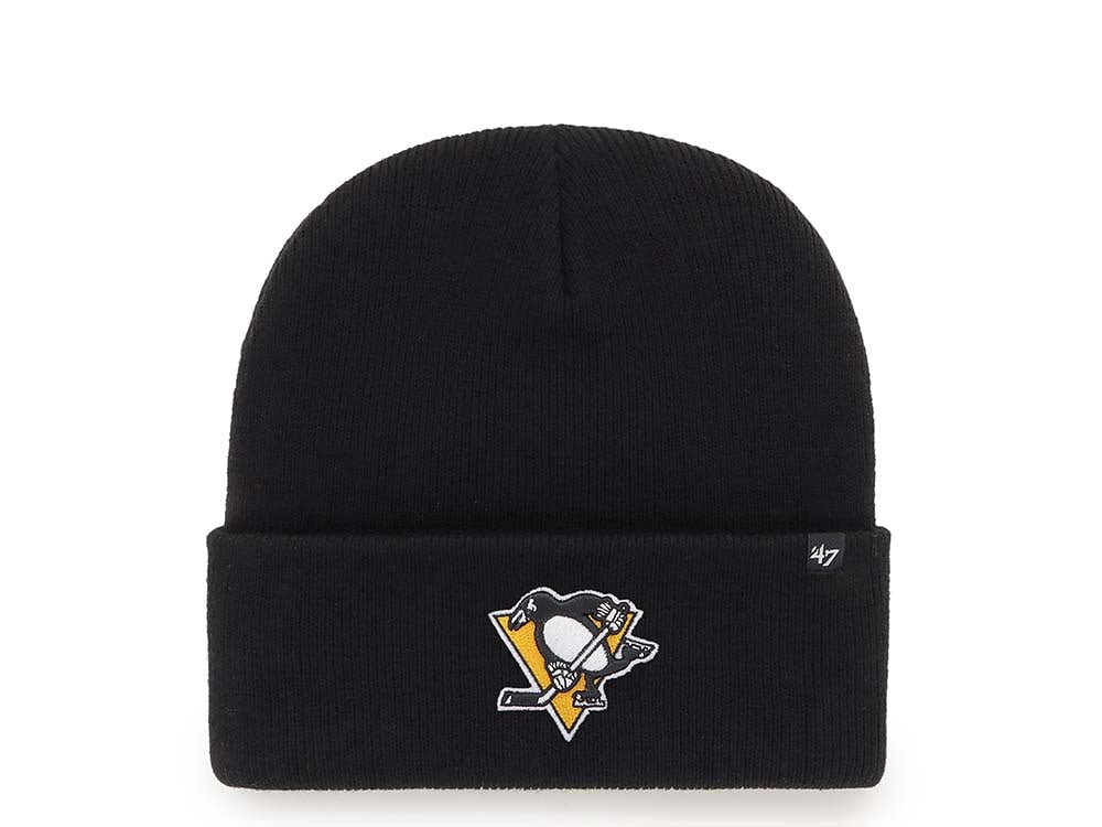 47 Brand Pittsburgh Penguins Black Edition Cuff Cappelli