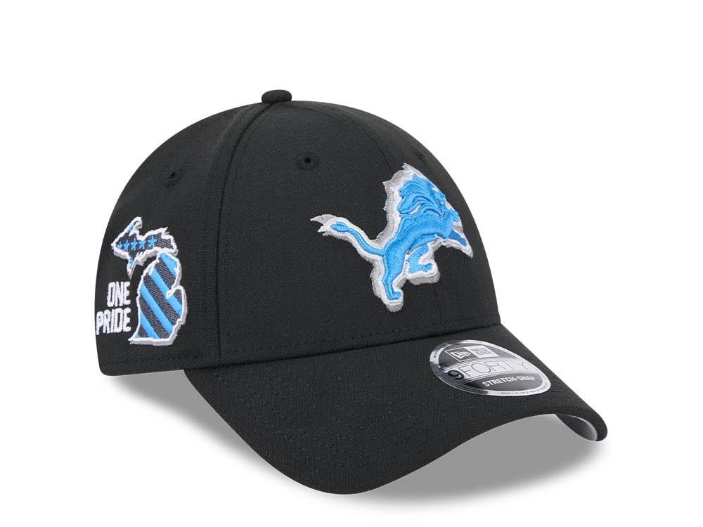 New Era Detroit Lions NFL24 Draft 9Forty Stretch Snapback Cappellini