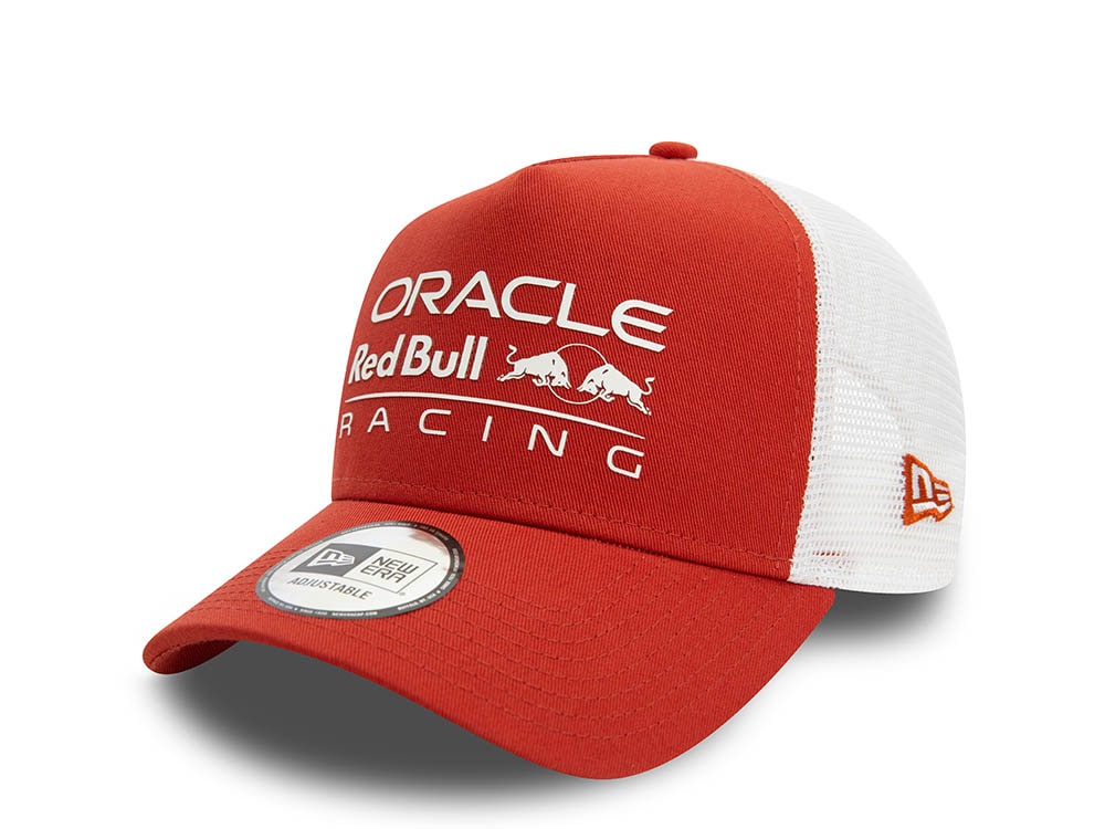 New Era Oracle Red Bull Racing Rust Trucker A Frame Snapback Cappellini