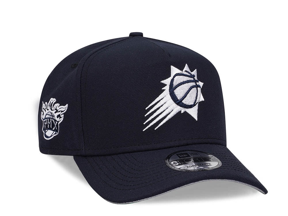 New Era Phoenix Suns C Dub Navy 9Forty A Frame Snapback Cap