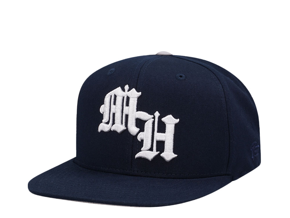 Good Hats Mott Haven Navy Snapback Cap