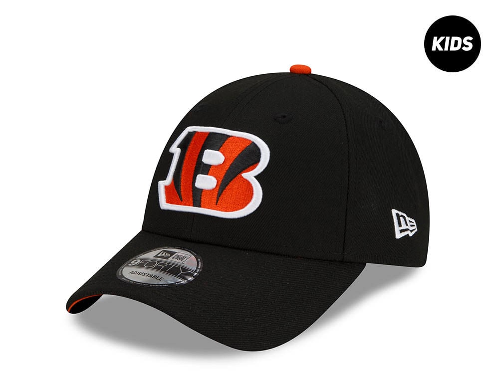 New Era Cincinnati Bengals Black Kids 9Forty Strapback Cap