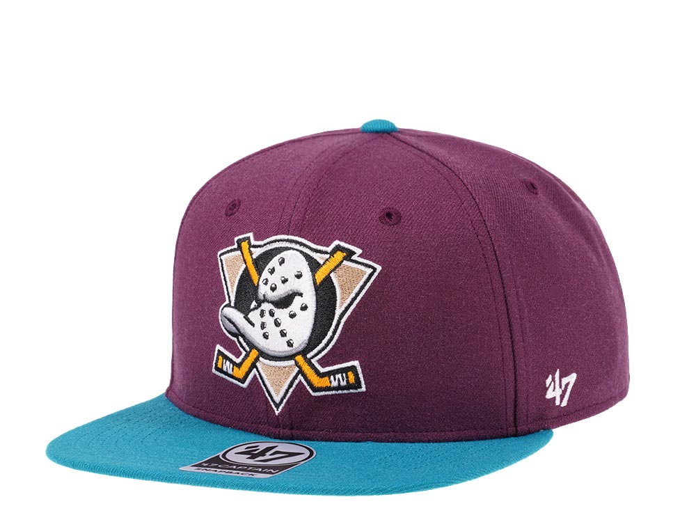 47brand Anaheim Ducks 2Tone Captain Snapback Cap