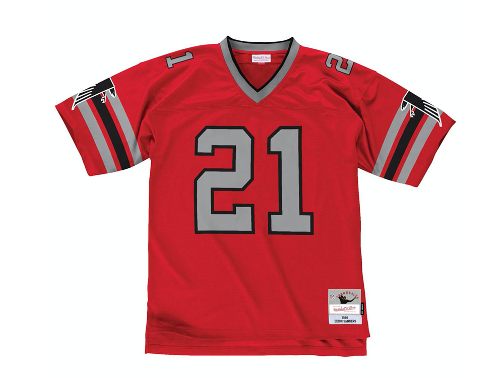 Mitchell & Ness Atlanta Falcons - Deion Sanders NFL Legacy Replica 1989 Maglia