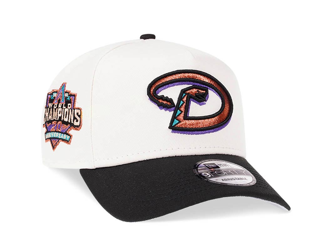 New Era Arizona Diamondbacks 20th Anniversary World Champions Two Tone 9Forty A Frame Snapback Cap