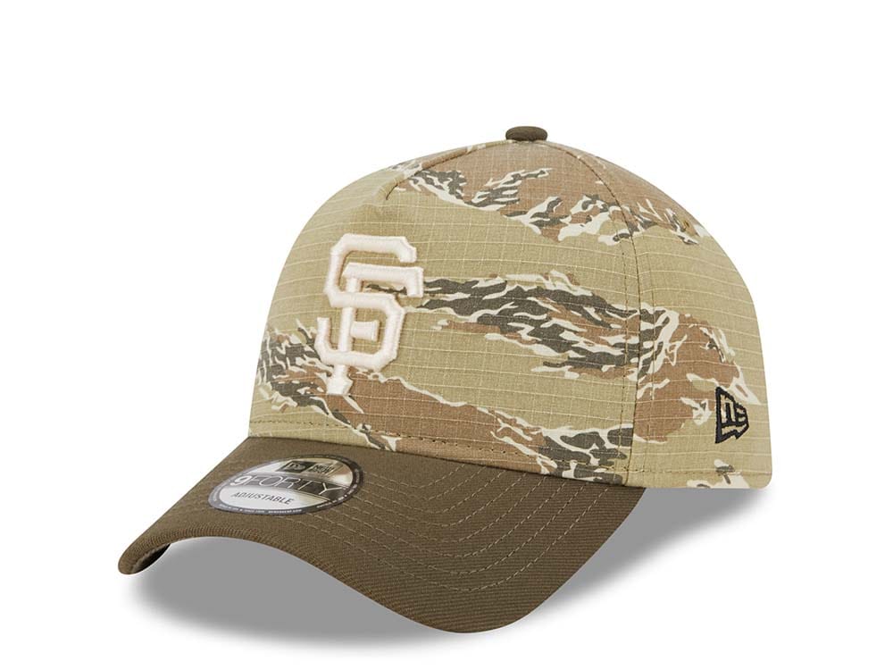 New Era San Francisco Giants Tiger Camo Two Tone 9Forty A Frame Snapback Cappellini