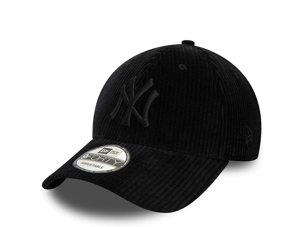 New Era New York Yankees Black Cord 9Forty Strapback Cappellini