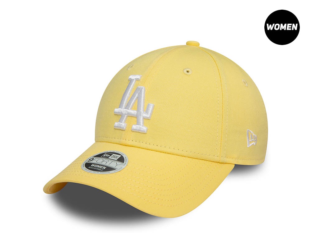 New Era Los Angeles Dodgers League Sunny Yellow Womens 9Forty Snapback Cappellini