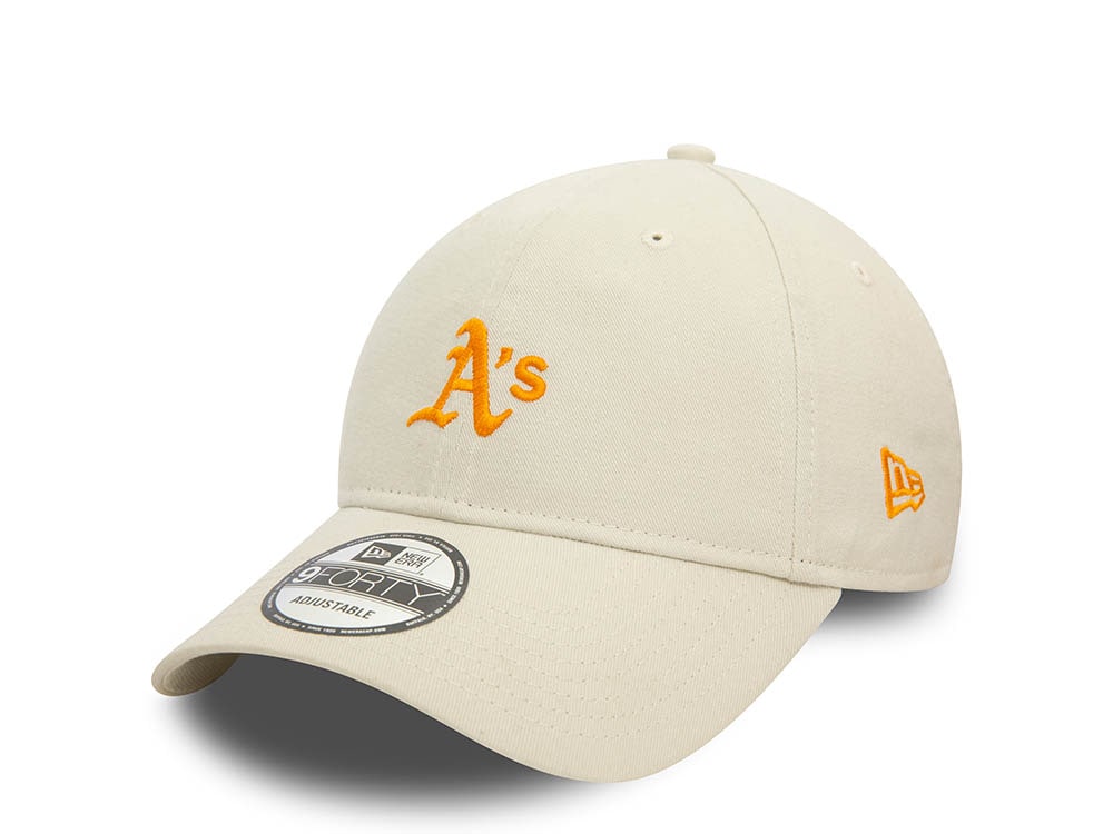 New Era Oakland Athletics Washed Stone 9Forty Strapback Cappellini