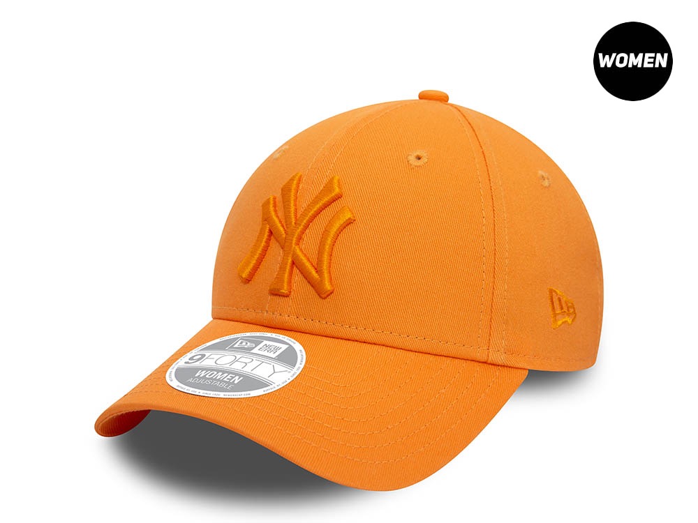 New Era New York Yankees League Pure Orange Womens 9Forty Snapback Cappellini