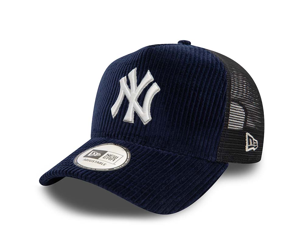 New Era New York Yankees Cord Trucker A Frame Snapback Cappellini