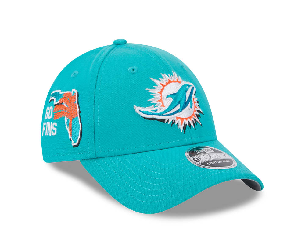 New Era Miami Dolphins NFL24 Draft 9Forty Stretch Snapback Cappellini