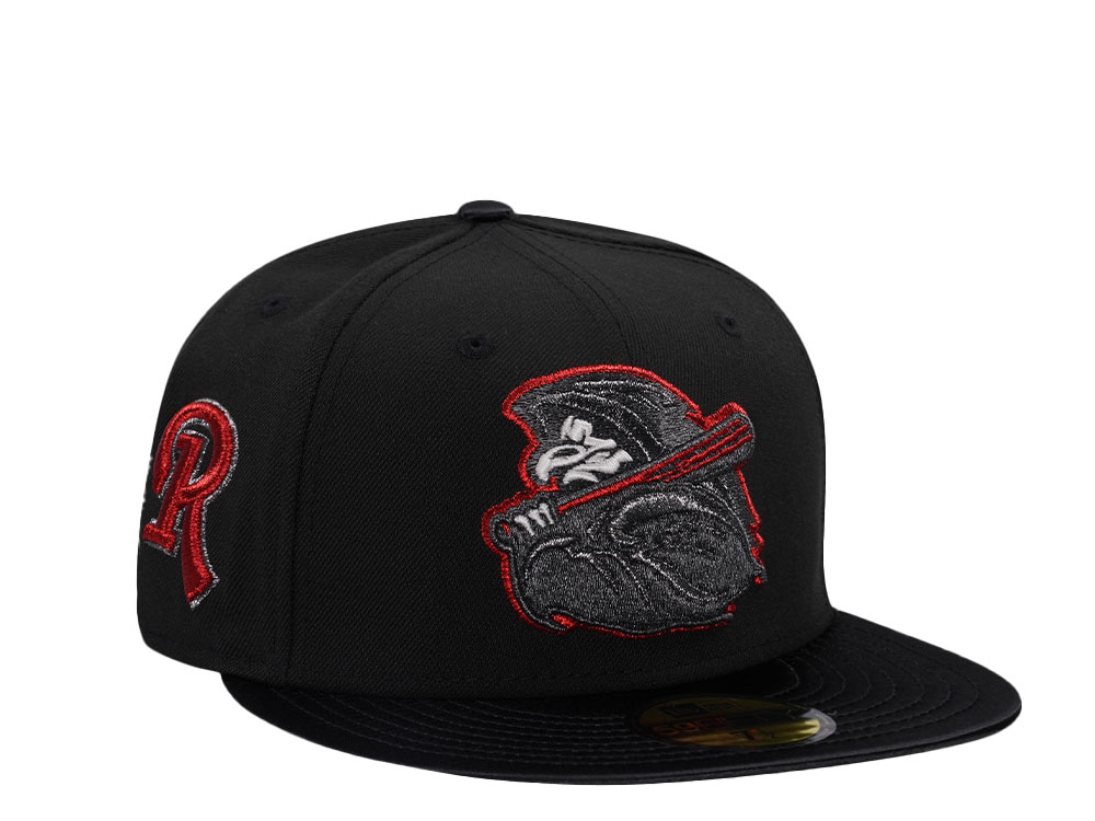 New Era Rochester Red Wings Horror Pack Reaper Satin Brim Edition 59Fifty Fitted Cap