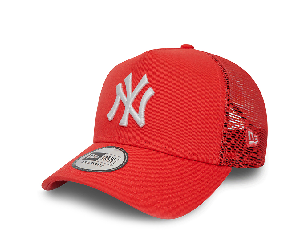 New Era New York Yankees League Essential Coral 9Forty Snapback Cappellini