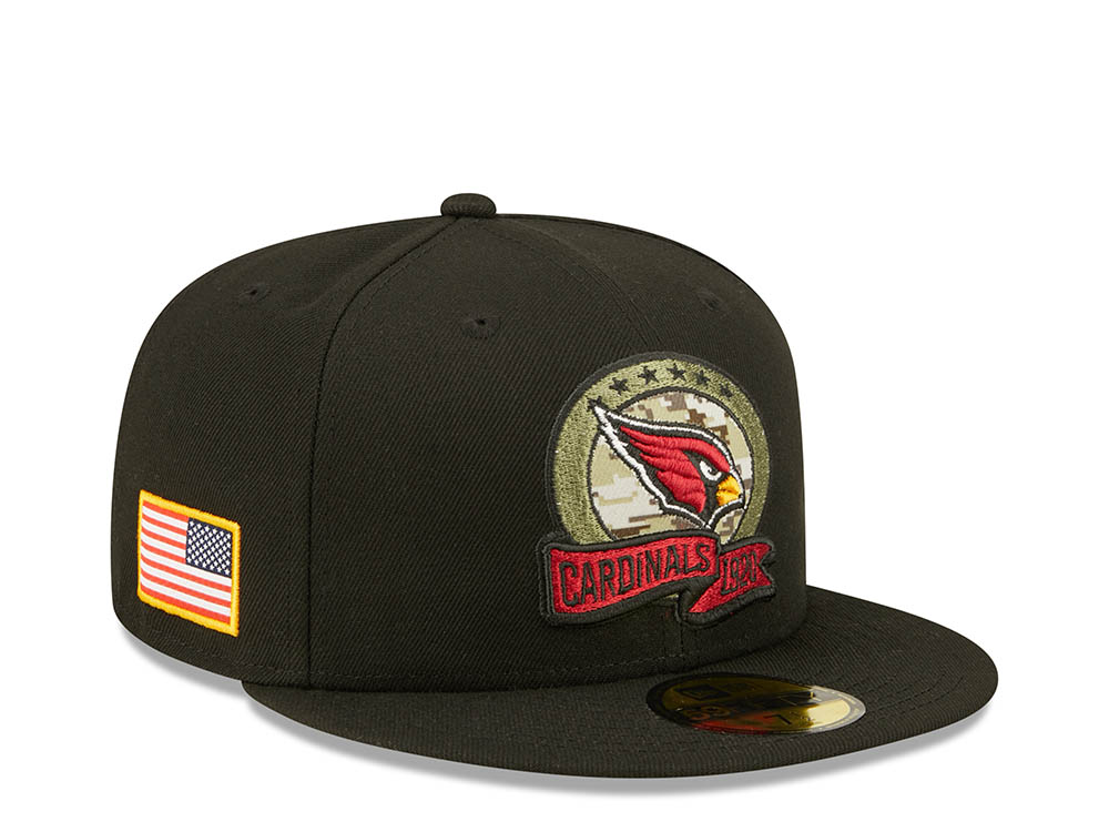 New Era Arizona Cardinals Salute to Service 2022 Fitted 59Fifty Cap