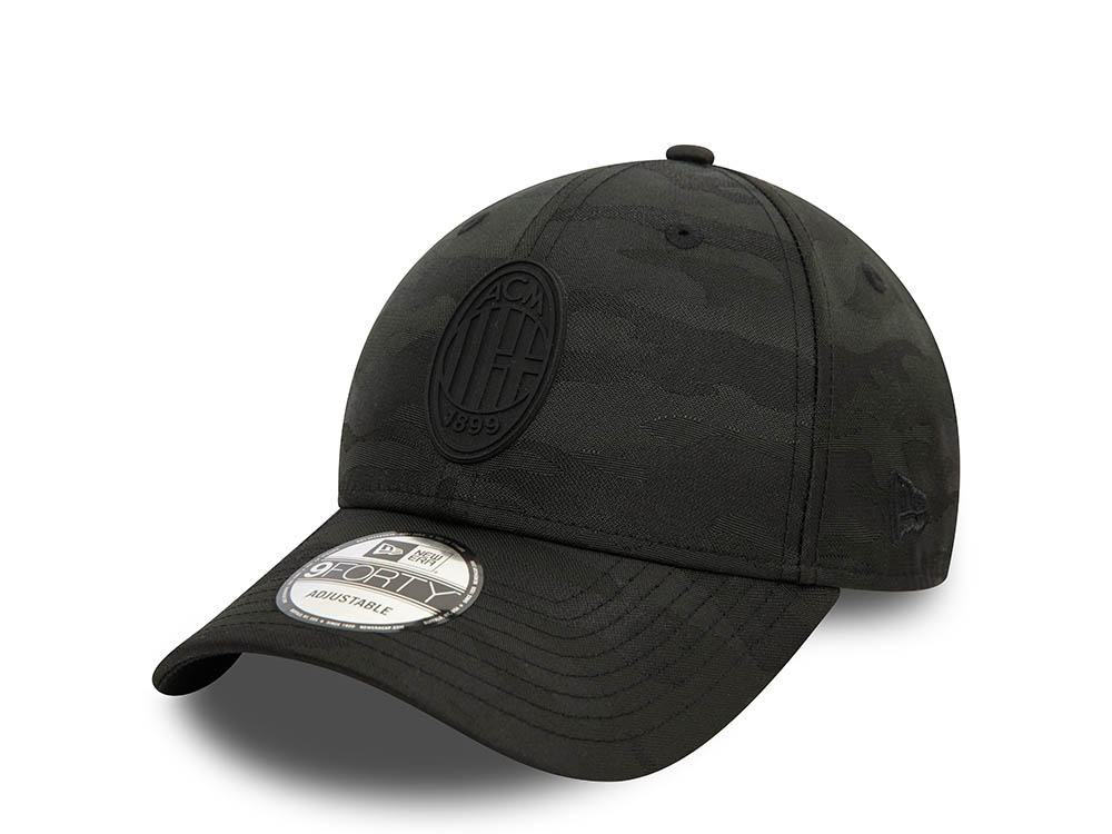 New Era AC Milan Black Camo 9Forty Strapback Cappellini