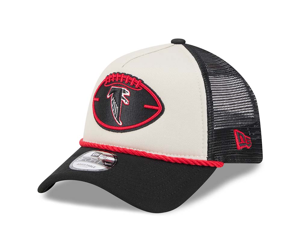 New Era Atlanta Falcons Sideline 2024 9Forty A Frame Trucker Snapback Cappellini