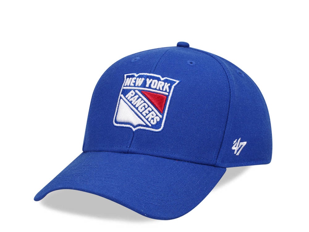 47Brand New York Rangers Royal Ballpark MVP Snapback Cap