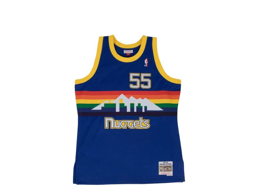 Mitchell & Ness Denver Nuggets - Dikembe Mutombo Swingman 2.0 1991-1992 Maglia