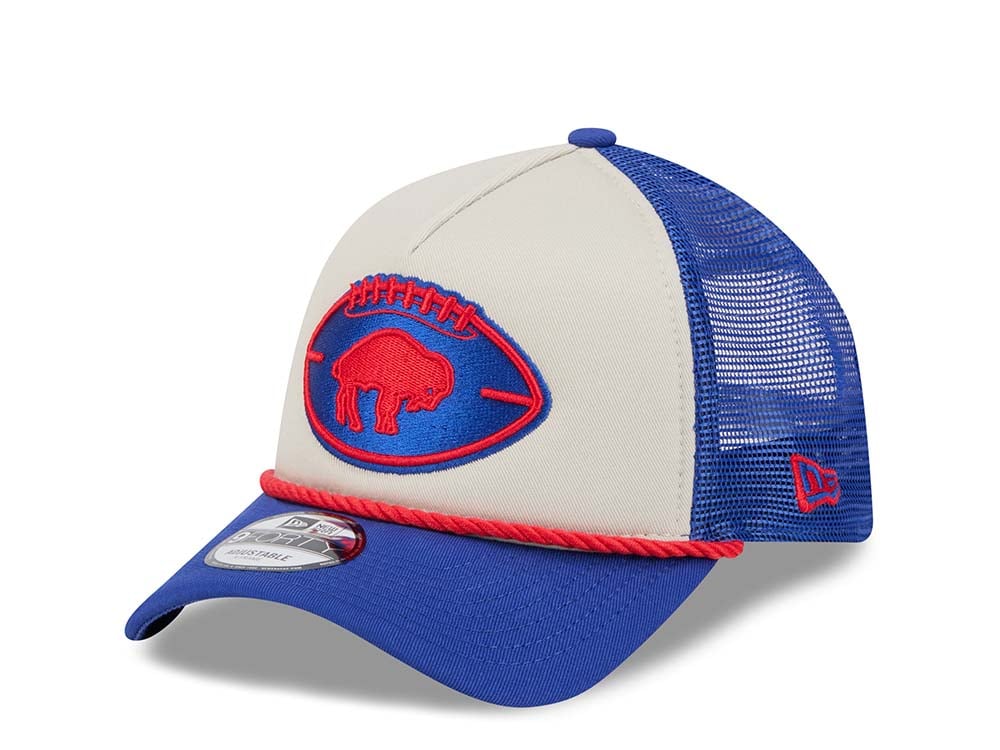 New Era Buffalo Bills Sideline 2024 9Forty A Frame Trucker Snapback Cappellini