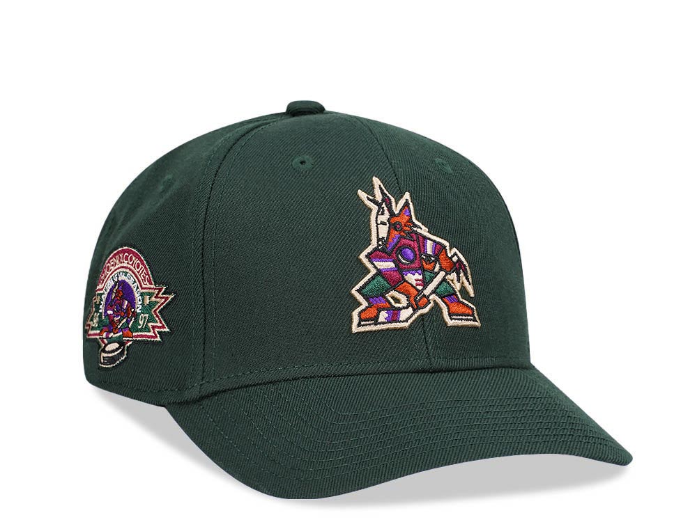 American Needle Arizona Coyotes Inaugural Season 1996/97 Green Snapback Cap