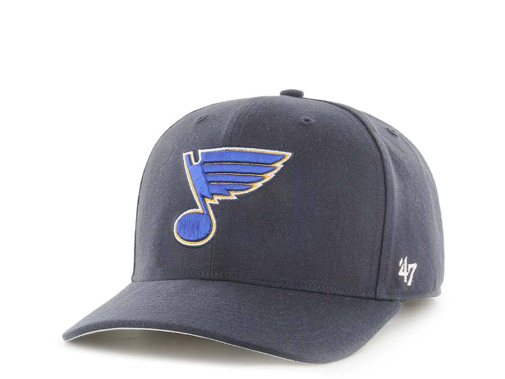 47Brand St. Louis Blues Classic DP Navy Snapback Cap