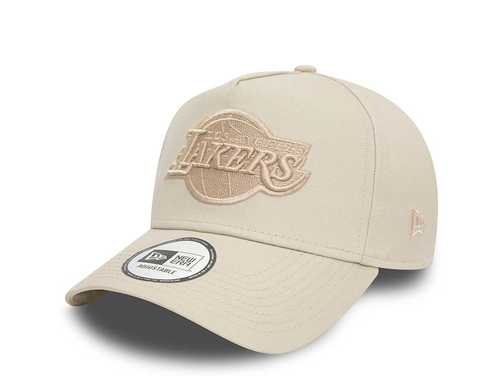 New Era Los Angeles Lakers A Frame Stone Snapback Cappellini