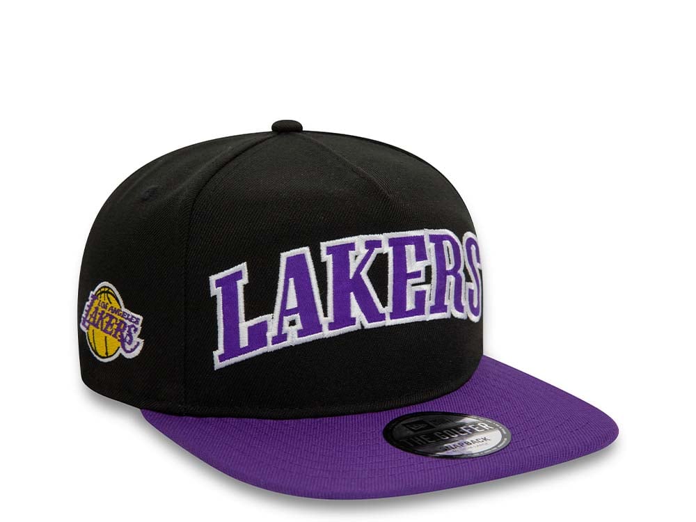 New Era Los Angeles Lakers Two Tone A Frame Golfer Snapback Cap