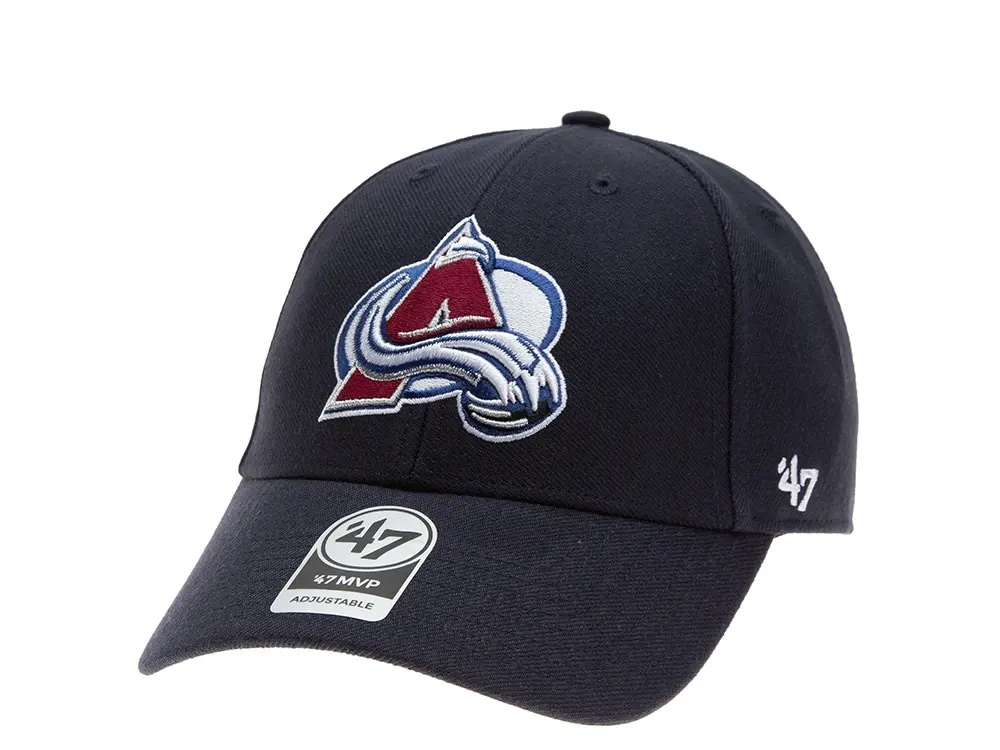 47brand Colorado Avalanche Classic Strapback Navy Cap