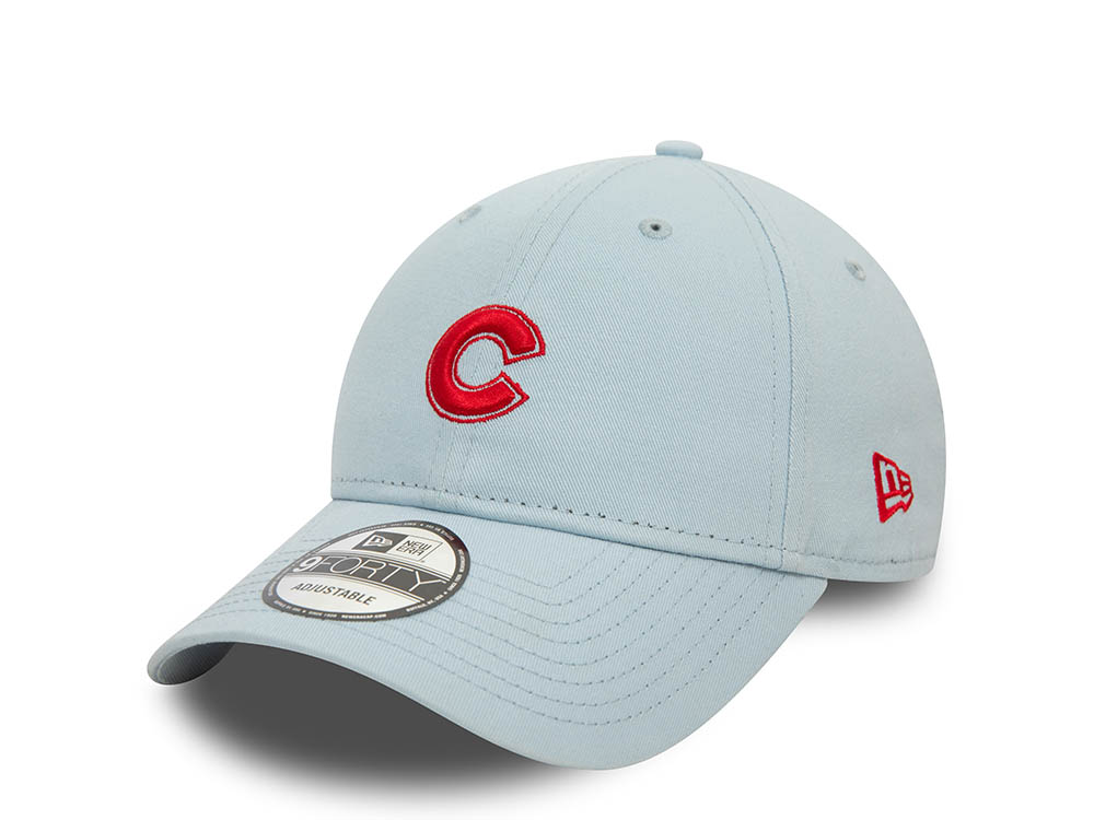 New Era Chicago Cubs Blue Washed 9Forty Strapback Cappellini