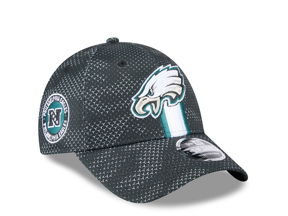 New Era Philadelphia Eagles Sideline 2024 9Forty Stretch Snapback Cappellini