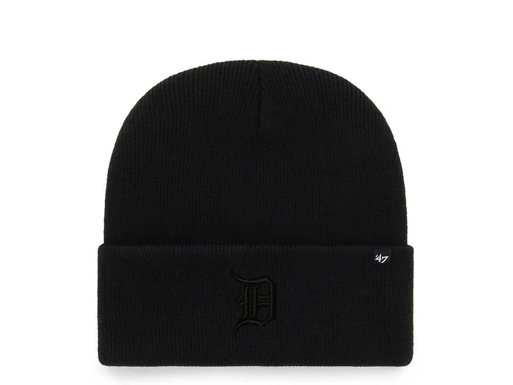 47 Brand Detroit Tigers All Black Edition Cuff Cappelli