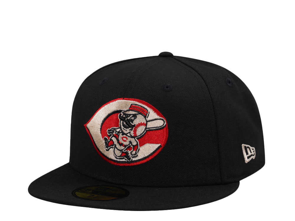 New Era Cincinnati Reds Classic Black Edition 59Fifty Fitted Cap