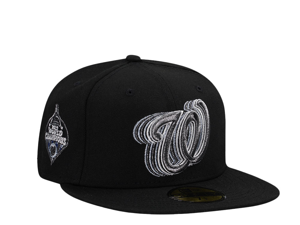 New Era Washington Nationals World Series Champs 2019 Cascading Metallic Edition 59Fifty Fitted Cap