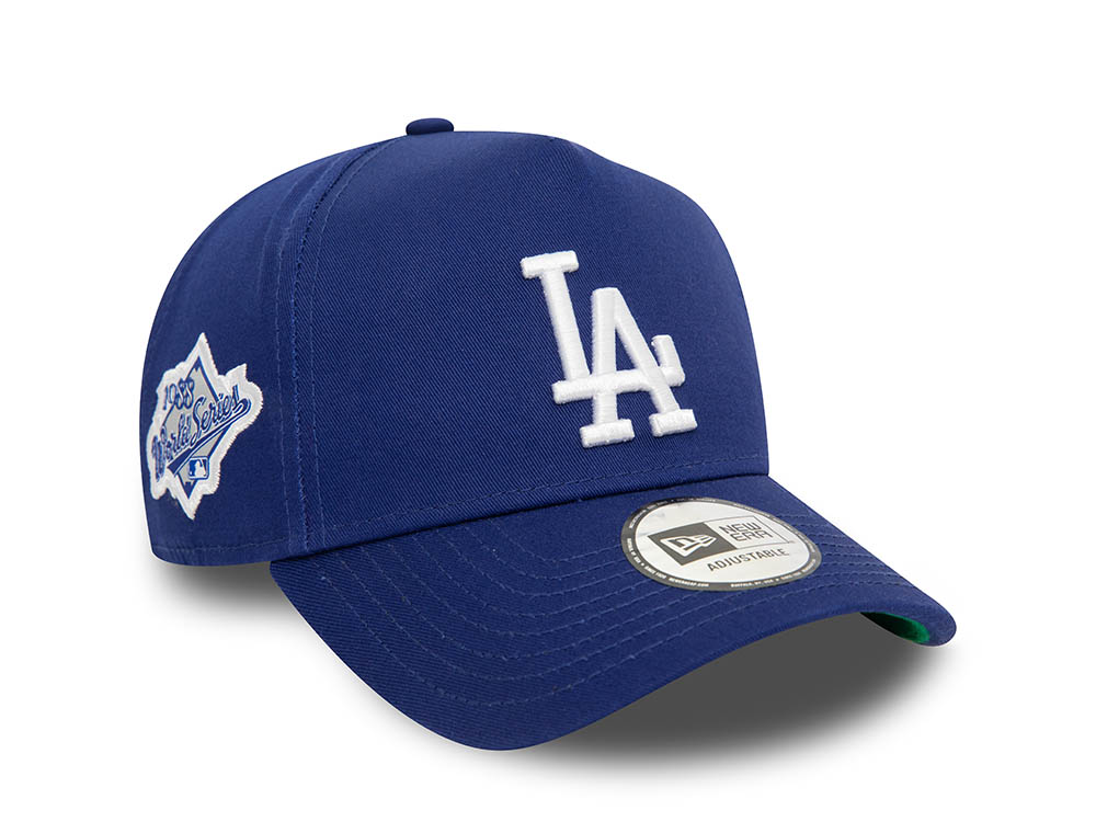 New Era Los Angeles Dodgers World Series 1988 Royal Blue A Frame Snapback Cappellini