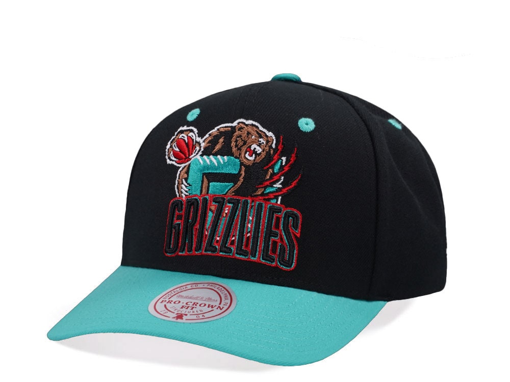 Mitchell & Ness Memphis Grizzlies Two Tone Pro Crown Fit Snapback Cap