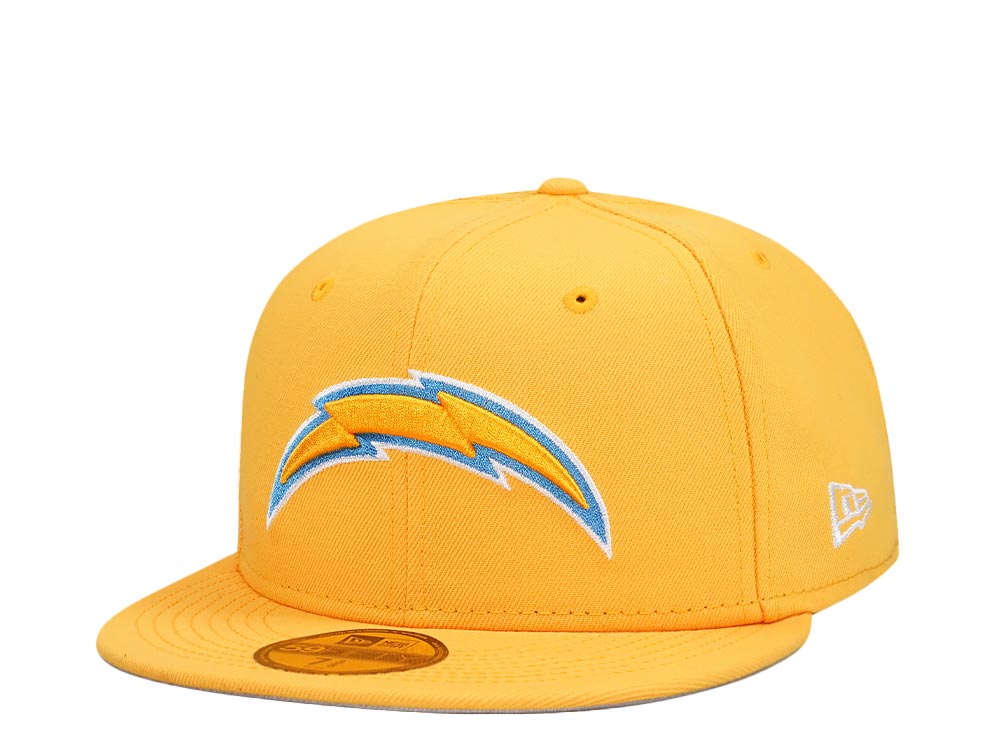 New Era Los Angeles Chargers  Yellow Classic Edition 59Fifty Fitted Cap