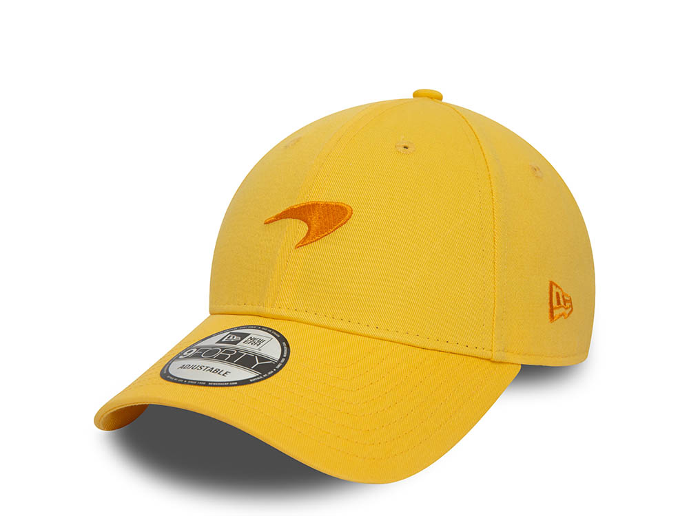 New Era Mclaren Racing Seasonal Yellow 9Forty Strapback Cappellini