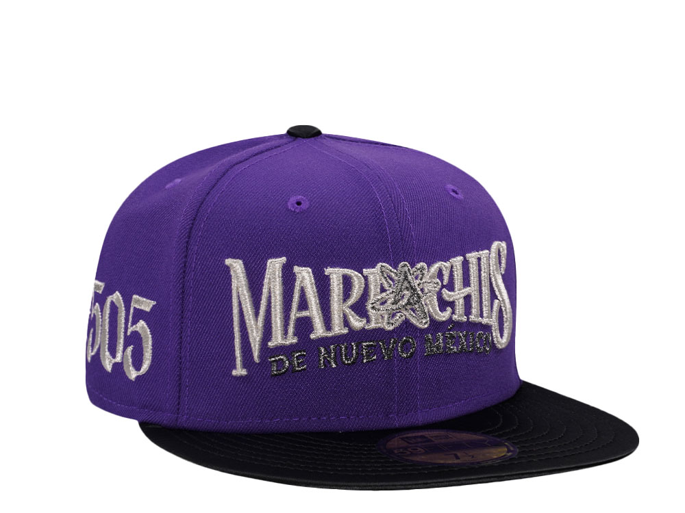 New Era Albuquerque Isotopes Mariachis Satin Brim Two Tone Edition 59Fifty Fitted Cap